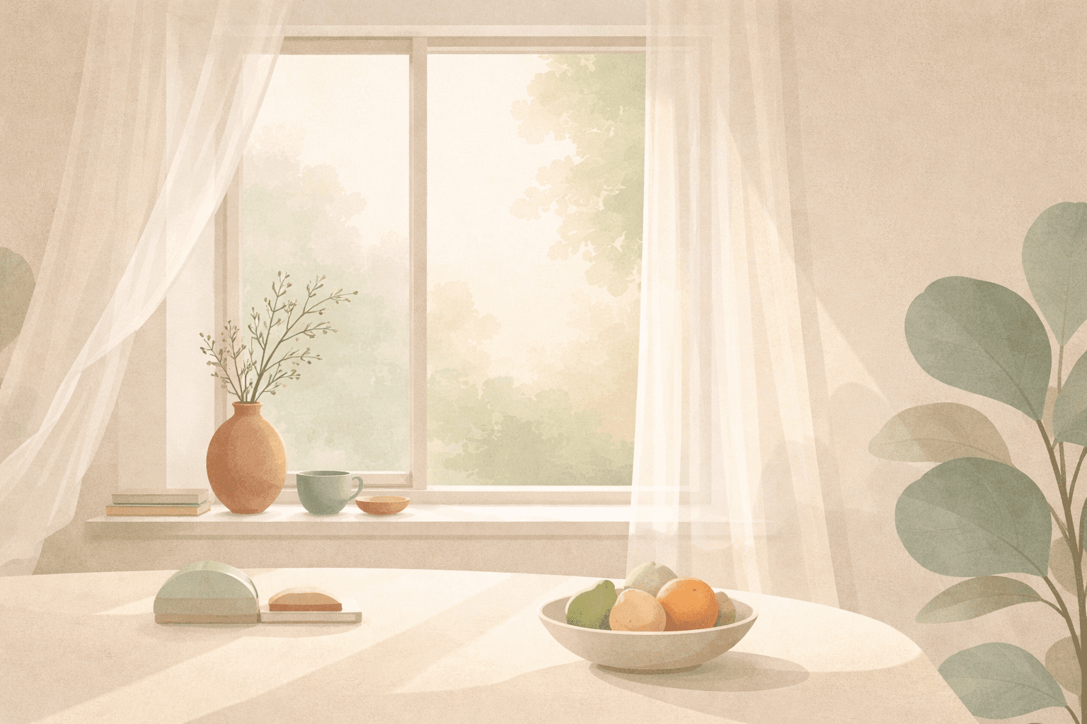 Paper texture transitioning to clean digital form