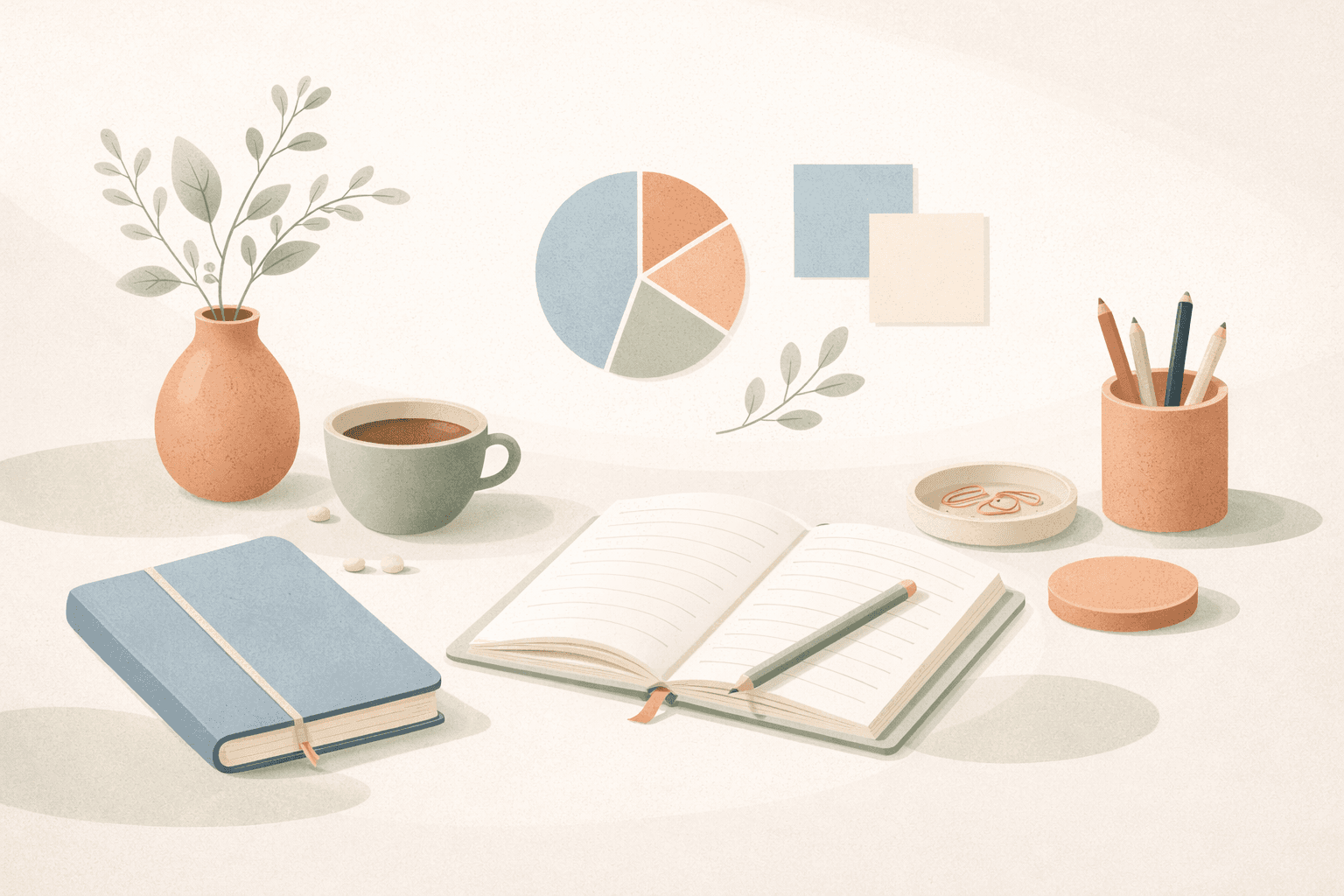 Soft organic form surrounded by gentle light